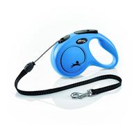 Flexi New Classic Cord Retractable Medium Blue 5m Dog Leash/Lead 1-20kg