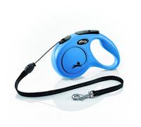 Flexi New Classic Cord Retractable Medium Blue 5M Dog Leash/lead 1-20Kg