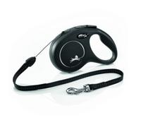 Flexi New Classic Cord S Black 8m 1-12kg