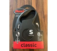 Flexi New Classic Cord S Black 8m 1-12kg