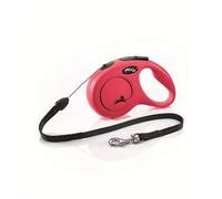 flexi New Classic Cord Retractable Lead Red Small 8m 12kg