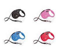 Flexi Classic 8m Black Retractable Dog Lead