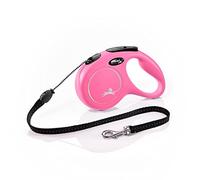 flexi New Classic retractable lead, M Cord 5 m pink