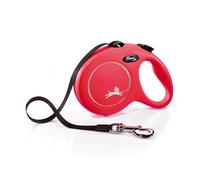 flexi New Classic Retractable Lead Tape, Small, 5 m, Red
