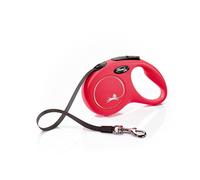 Flexi New Classic Tape Dog Lead 5m Red - Large