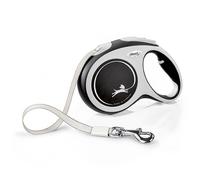 Flexi New Comfort 5m Black Large Tape Extendable Dog Lead