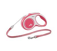 flexi New Comfort Cord Lead, 12 kg, Small, Red