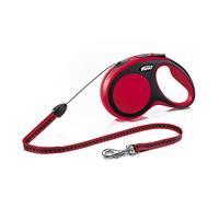 flexi New Comfort Cord Lead, Red, Small, 12 kg