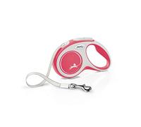 Flexi New Comfort Tape Dog Lead 5m Red - Small