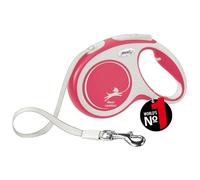 Flexi New Comfort Tape Medium Dog Lead (Under 25kg) 5m Redfrom JP