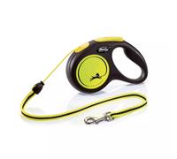 Flexi Leash Classic S Rope 5m Up to 12kg Yellow Neon