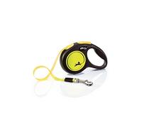Flexi Neon Extra Small 5m Dog Lead - Yellow