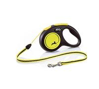 Flexi Leash Classic S Rope 5m Up to 12kg Yellow Neon