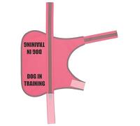 Flexi-Print Dog In Training Vest - Personalised Hi Vis Reflective Coat, Service, Nervous, Hi Viz, Reactive Warning, Training