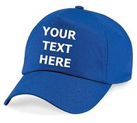 Flexi-Print Personalised Baseball Caps - Embroidered Baseball Cap for Men, Trucker Caps for Women, 5 Panel Cap, Hats for Men UK, Womens Sun Hat, Golf Cap, Mens Baseball Caps Royal Blue