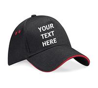 Flexi-Print Personalised Baseball Caps - Your Text Printed , Contrast Baseball Cap For Women , Trucker Caps For Men, 5 Panel Cap , Hats For Men UK , Womens Sun Hat , Golf Cap , Mens Baseball Caps