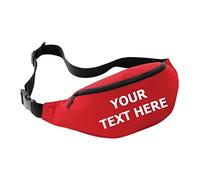 Flexi-Print Personalised Bum Bag - Bumbag for Women, Bumbags for Men, Travel Wallet, Travel Essentials, Fanny Pack, Running Belt, Fashion Waist Packs, Hip Bag