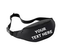 Flexi-Print Personalised Bum Bag - Bumbag for Women, Bumbags for Men, Travel Wallet, Travel Essentials, Fanny Pack, Running Belt, Fashion Waist Packs, Hip Bag