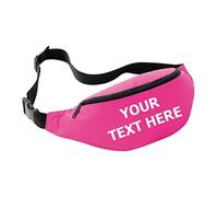 Flexi-Print Personalised Bum Bag - Bumbag for Women, Bumbags for Men, Travel Wallet, Travel Essentials, Fanny Pack, Running Belt, Fashion Waist Packs, Hip Bag