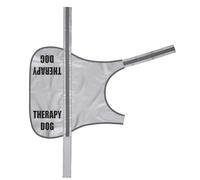 Flexi-Print Therapy Dog Vest - Personalised Dog Hi Vis Vest Reflective Dog Coat, Service Dog Vest, Nervous Dog Products, Reactive Dog Warning Vest, Dog Training Vest, Dog Walking Accessories