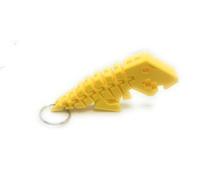 Flexi Rex Keyring - A Roaringly Fun Accessory with a Twist! (Yellow)