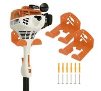 FLEXI RODS Garage Organization Storage Trimmer Rack Garden Power Tool Hanger for Grass Trimmer, Hedge Trimmer, Heavy Duty Weed Wacker Hook Tool Organizer, 2 Pack