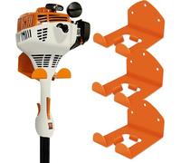 FLEXI RODS Garage Storage Garage Organizer Trimmer Rack Garden Power Tool Hanger for Grass Trimmer, Hedge Trimmer, Garages Wall, Garag Trimmer, Garden Tools, 3 Pack