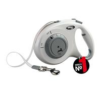flexi® Select 5 m Light Grey Adjustable Retractable Lead for Dogs up to 25 kg