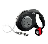 flexi® Select Strap 7 m Black Adjustable between 0-7 m for Dogs up to 25 kg