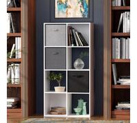 Flexi Storage Compact Cube 8 Compartment Storage Cube - White