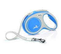 Flexi Tape Soft Grip Retractable Lead Medium Dog Blue Leash 5m