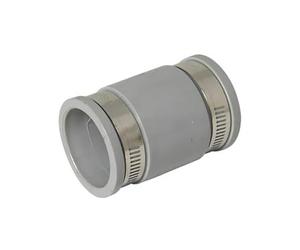 Flexi Waste Straight Coupling Grey 38-45MM X, Flexible Range of connectors, Suitable for a Wide Variety of Applications, 1 in Pack