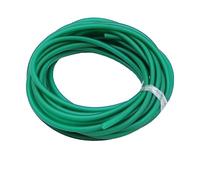 flexiable rubber Green Latex Tubing Rubber Hoses 1.6mm 2mm 3mm 4mm 5mm 6mm 7mm 9mm 10mm 12mm 14mm 17mm High Resilient Elastic Tube 2 Meter 5 Meter drain elastic (Size : 2Meter, Color : 2mm x 4mm)