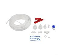 Flexible 1/4" Refrigerator Water Hose Connection Kit 20 Metres with Valve for Samsung for Bosch for lg Appliances Plumbing