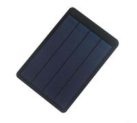 Flexible 1.5W 6V Amorphous Silicon Solar Panel, Rollable Thin-Film Module for DIY Projects, Lightweight 45g Portable Charger for Outdoor Camping and Battery Maintenance