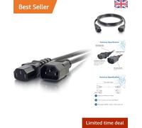 Flexible 2 Metre 18 AWG Heavy Duty Power Cable for Safe Device Connectivity