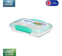Flexible 350 ml Assorted Color Lunch Box - Airtight Small Food Storage Container