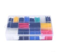 Flexible 355pcs Heat Shrink Tubing Kit for Electrical Insulation with Various Sizes to Meet Diverse Connection Needs
