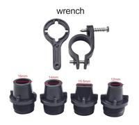 Flexible 360° Rotating Rocker Sprinkler Having 1.5 Female Thread Connection 13-20 M Spray Radius 3-5 Bar Working Pressure for Farm Orchard Garden Lawn Irrigation