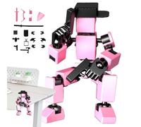 Flexible 3D Movable Robot Action Figure Set, Stop Motion Figures, Changeable Robots Collectibles, Movable Robot Action Figures Printed Toys for Friends Gift, Actions Figure Collections, Home