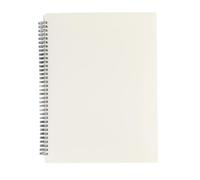 Flexible 40 Pages Piano Music Score Folder, A4 Music Book Clip Sheet Note Multi-Layer Music Score Folder(White)