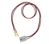 Flexible 50A For Anderson to Lug M8 Terminal Battery Charging Cable Waterproof/weatherproof rubber seal(100cm)