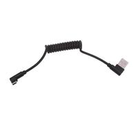 Flexible 60W Fast Charging Cable USB A To Extension Cord Spring Coiled Charger Wire 480Mbps Data Cord 20-50cm Smartphone Cable