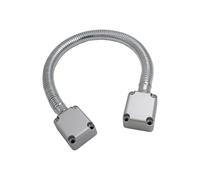 Flexible Access Control Line Defender Door Wire Protector Door Cable Cord Stainless Exposed Mounting Sleeve Easy Install Wire Cover