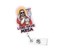 Flexible Acrylic Badge Reels with High Elasticity Extendable Lanyard Holder for Students Professional Lovely Badge Holder