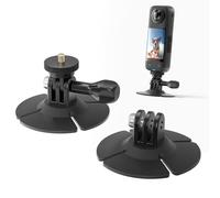 Flexible Adhesive Mount Compatible for DJI/Insta360 Action Cameras,Helmet Sticky Mount with Screw Rod and 1/4" Screw Connector, Sports Camera Adapter Mount Bracket