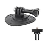 Flexible Adhesive Mounting Base for Action Cameras ABS Lightweight Secure Grip Shockproof Camera Mount