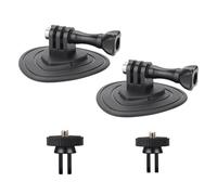 Flexible Adhesive Mounting Base for Action Cameras ABS Lightweight Secure Grip Shockproof Camera Mount