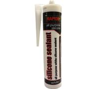 Flexible All Purpose Waterproof Silicone Sealant White