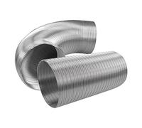 Flexible Aluminium Air Ducting Ø100 (4") 2.5meters Ventilation Accessory Alloy Vent Tube Hose Duct
